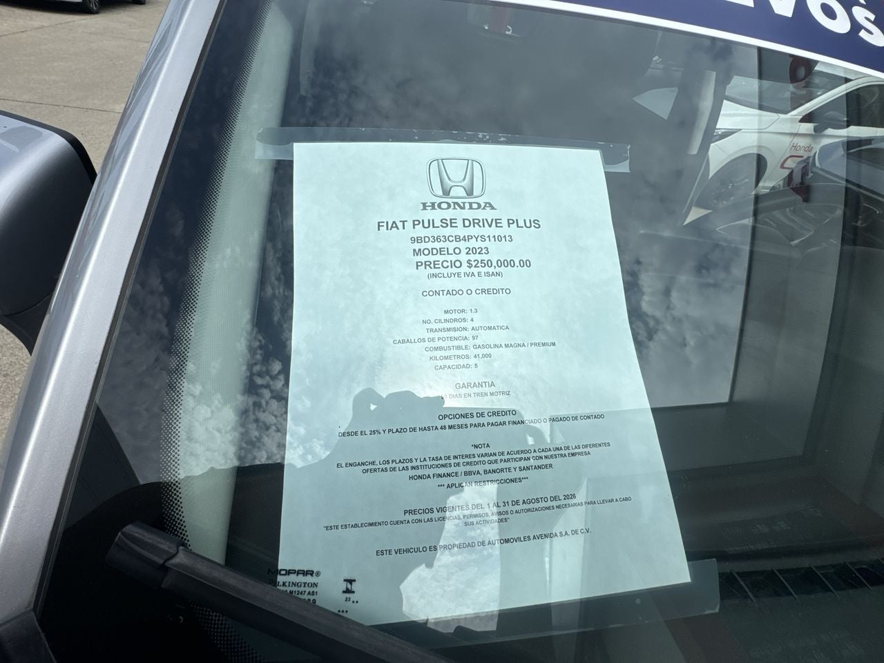 2023 FIAT Pulse 1.3 Drive Plus At