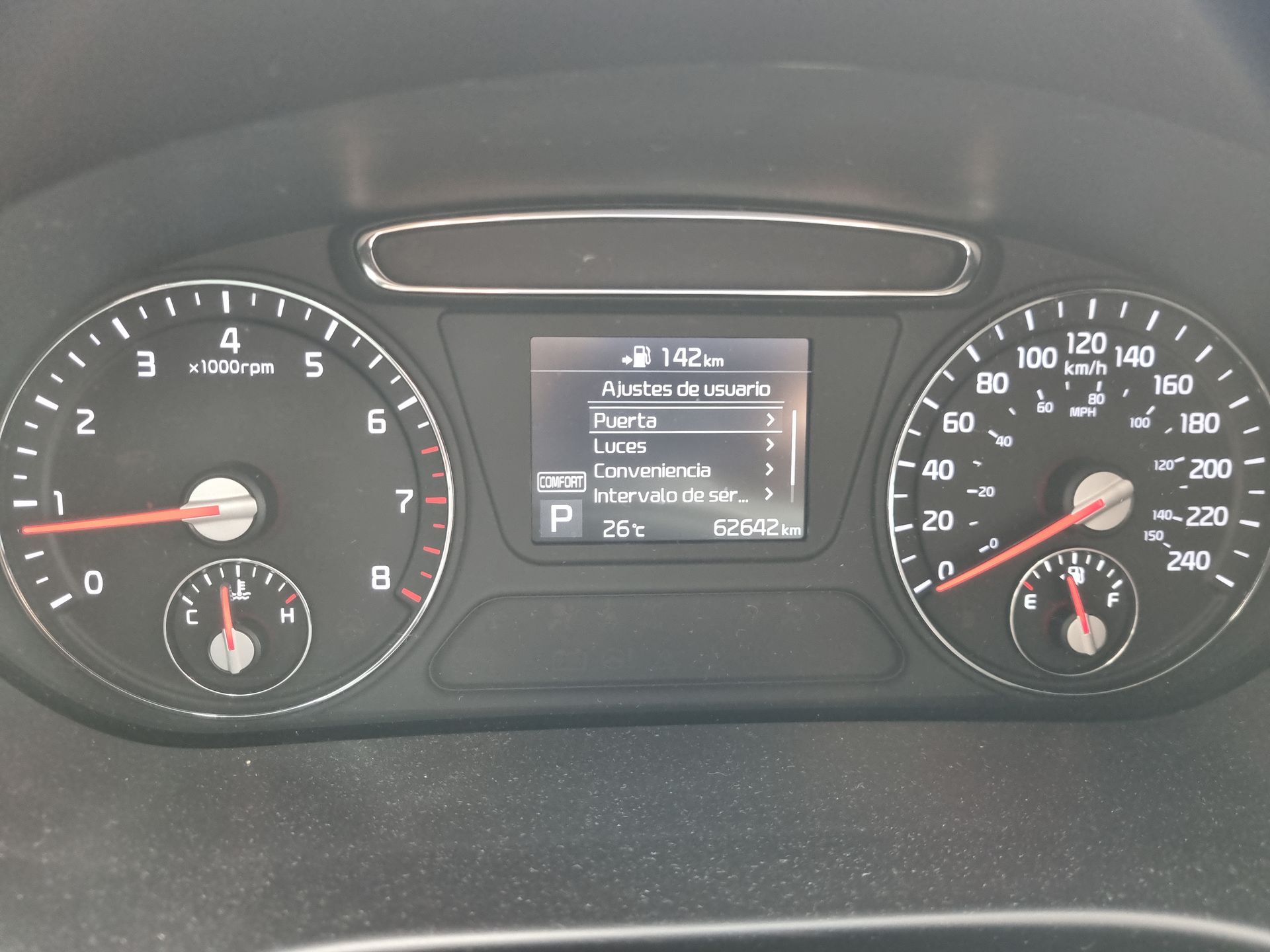 2019 Kia Sorento 2.4 L4 LX Tela 7 Pasajeros At