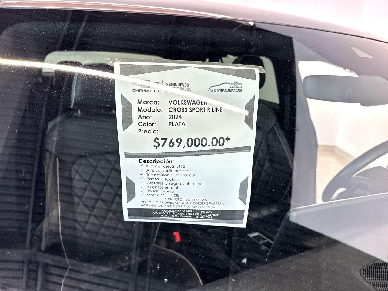 2024 Volkswagen Cross Sport 2.0 R-Line At