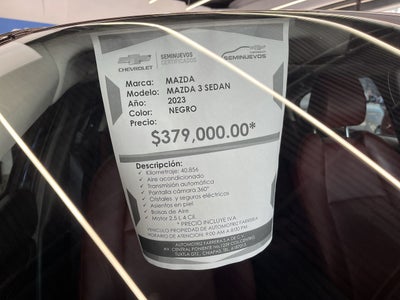 2023 Mazda Mazda 3 2.5 i Sedan At