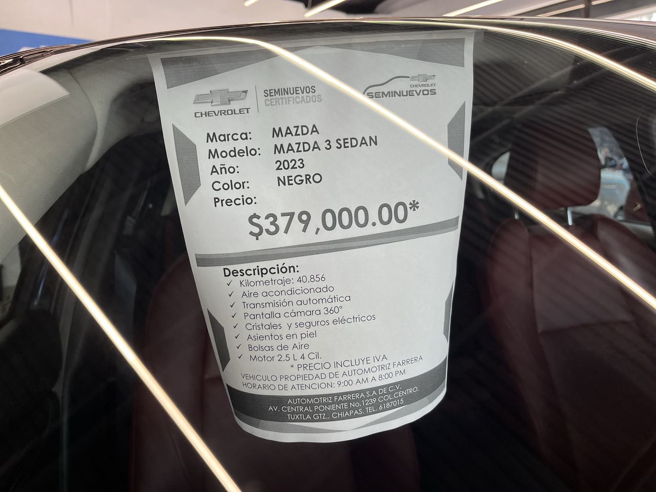2023 Mazda Mazda 3 2.5 i Sedan At