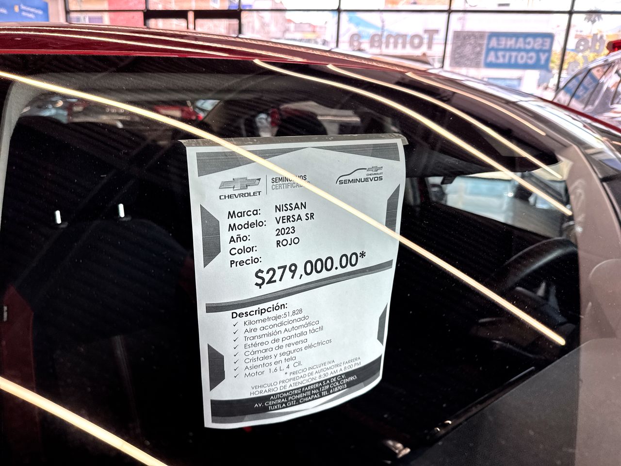 2023 Nissan Versa 1.6 Sr At