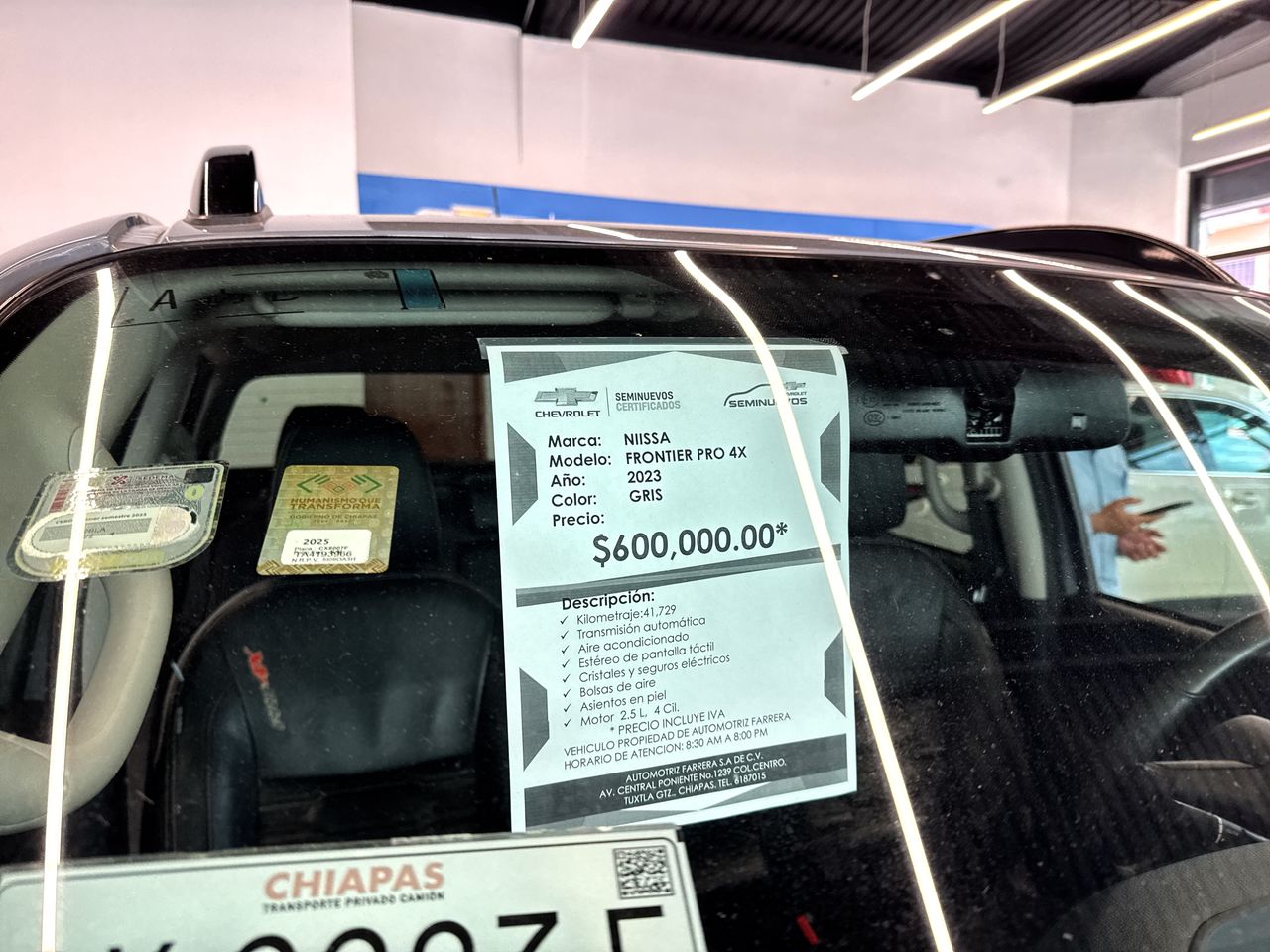 2023 Nissan Frontier 2.5 Pro-4x 4x4 At