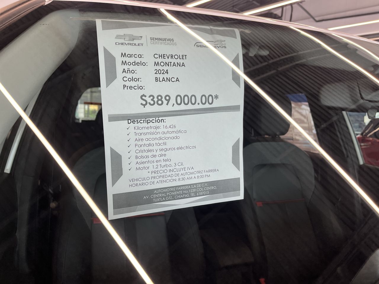 2024 Chevrolet Montana 1.2 Lt At