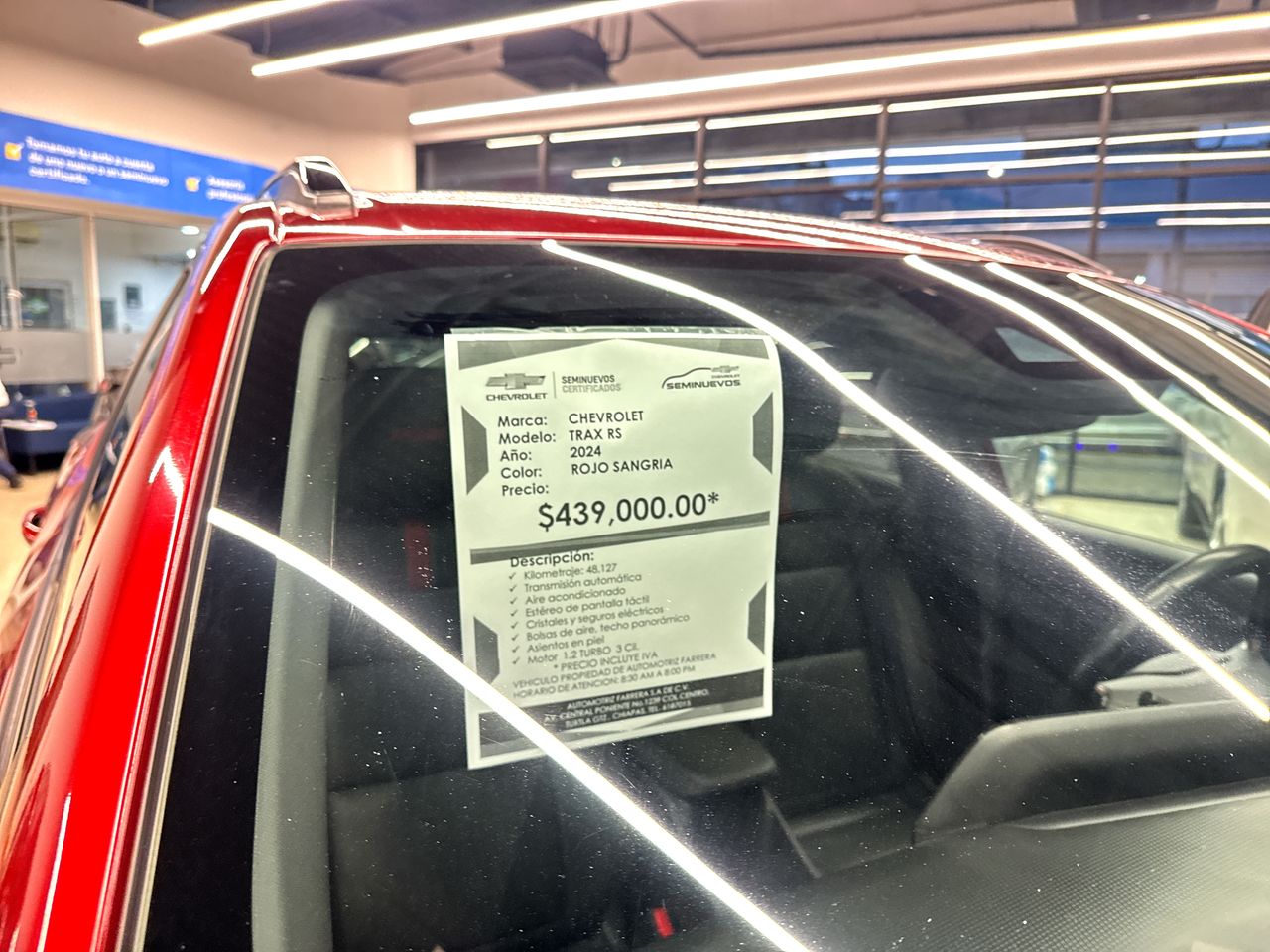 2024 Chevrolet Trax 1.2 Rs At