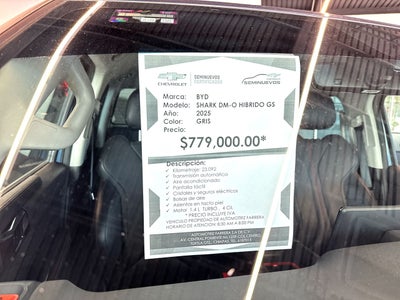 2025 BYD Shark 1.5T Gs Phev At