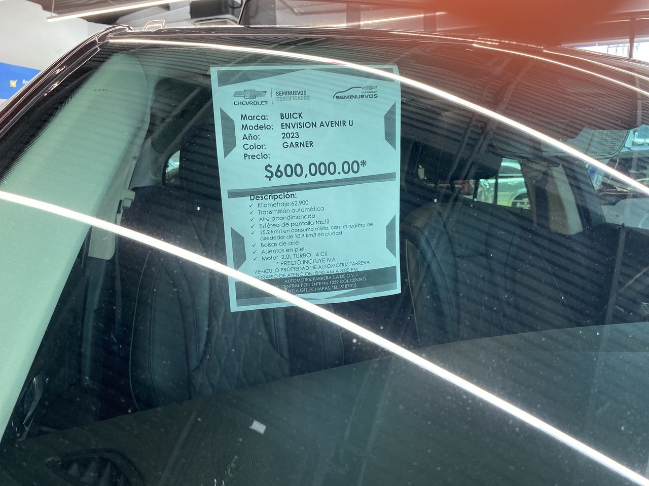 2023 Buick Envision 2.0 Avenir At