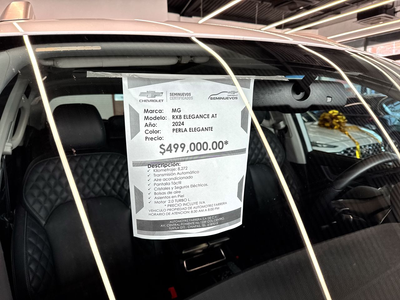 2024 MG RX8 2.0 Elegance At