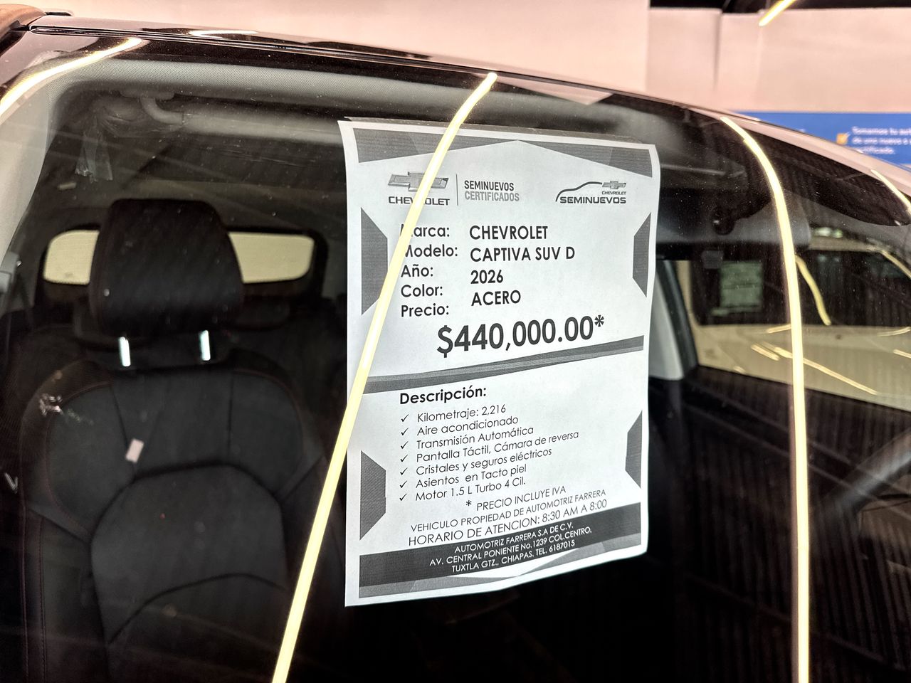 2026 Chevrolet Captiva 1.5 Lt 5P At