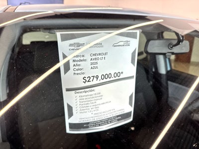 2025 Chevrolet Aveo 1.5 Lt Sedan Mt