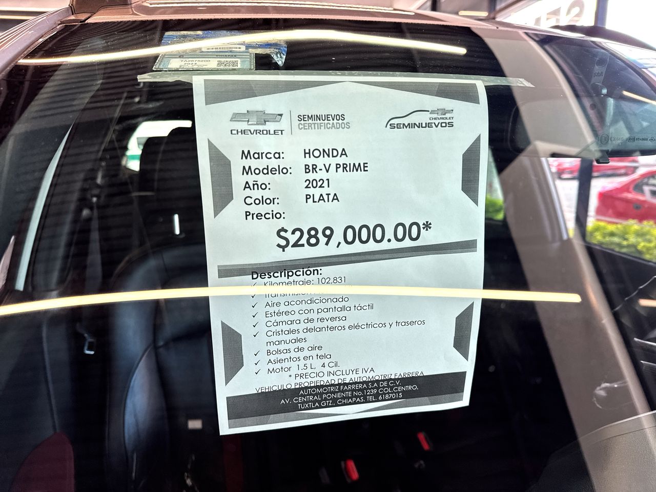 2021 Honda BR-V 1.5 Prime Cvt