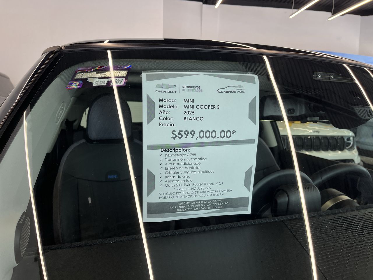 2025 MINI Cooper S Classic 3 Puertas At
