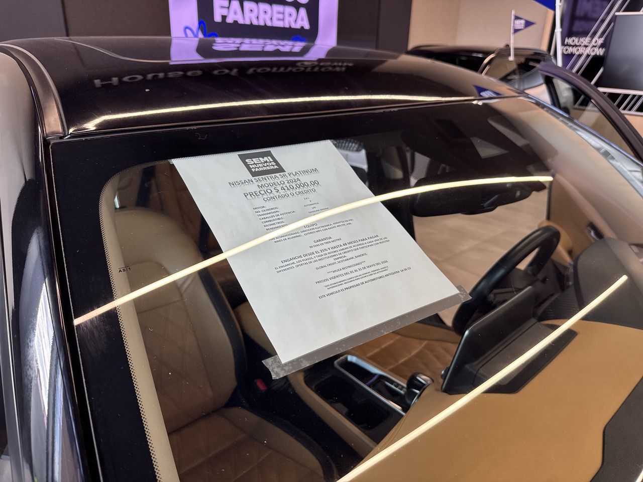2024 Nissan Sentra 2.0 SR Platinum At