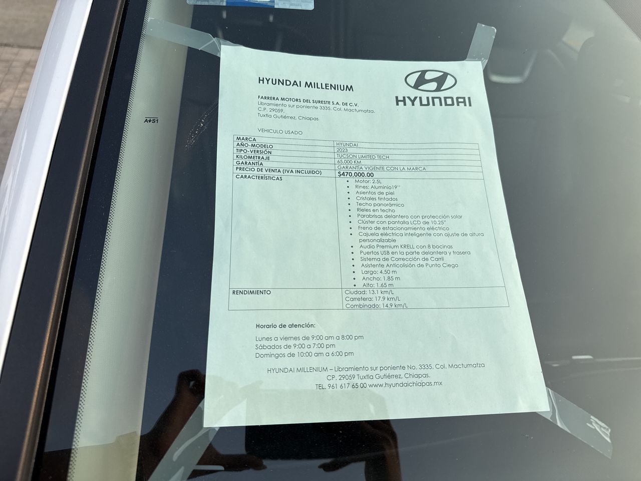 2023 Hyundai Tucson 2.5 Limited Tech At