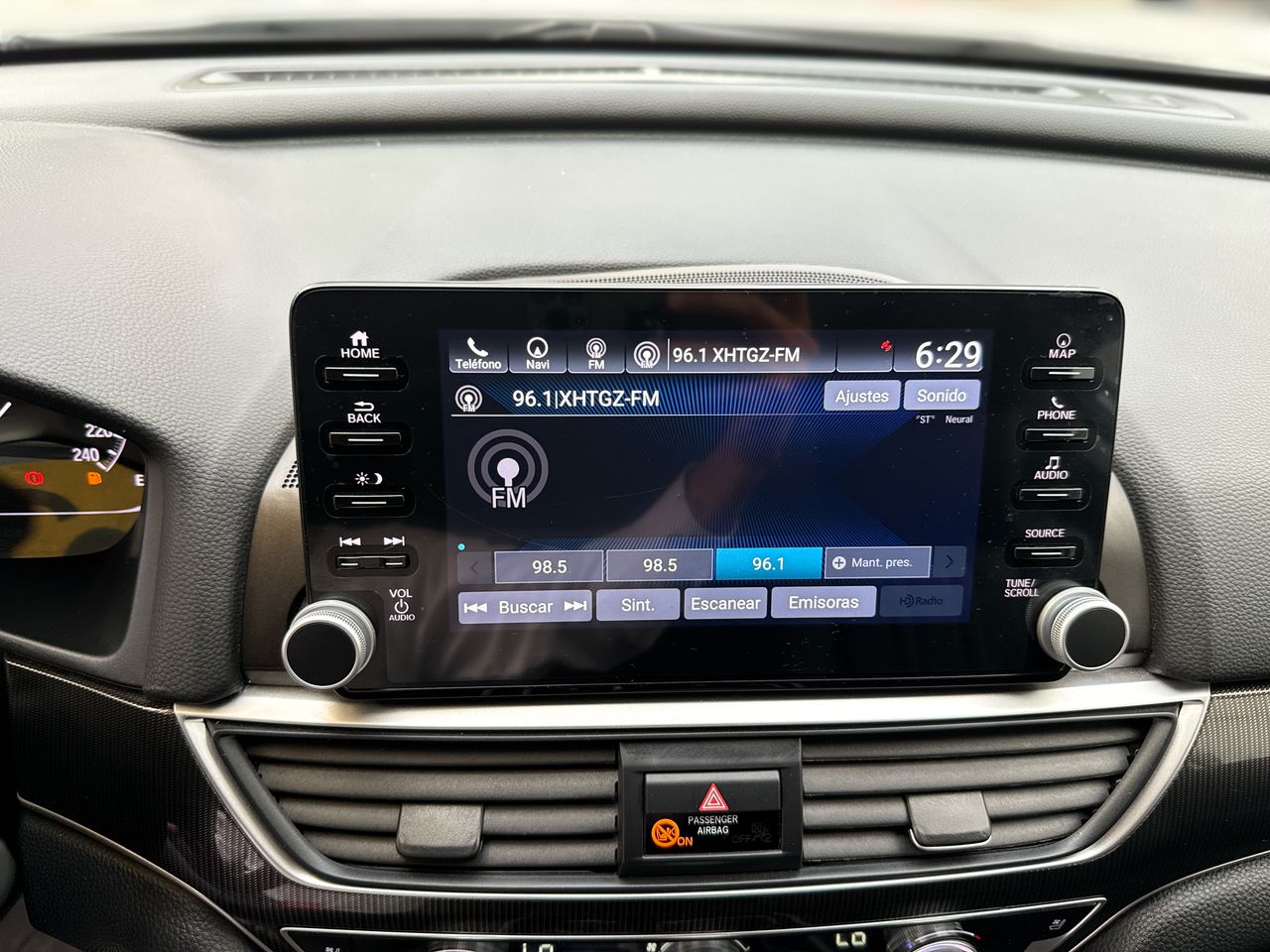 2022 Honda Accord 2.0 L4 Touring Piel Cvt