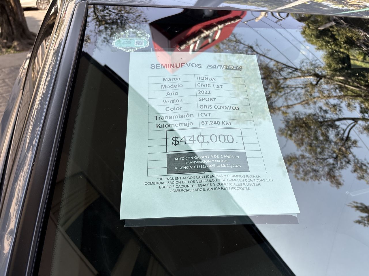 2022 Honda Civic 1.5 Sport At