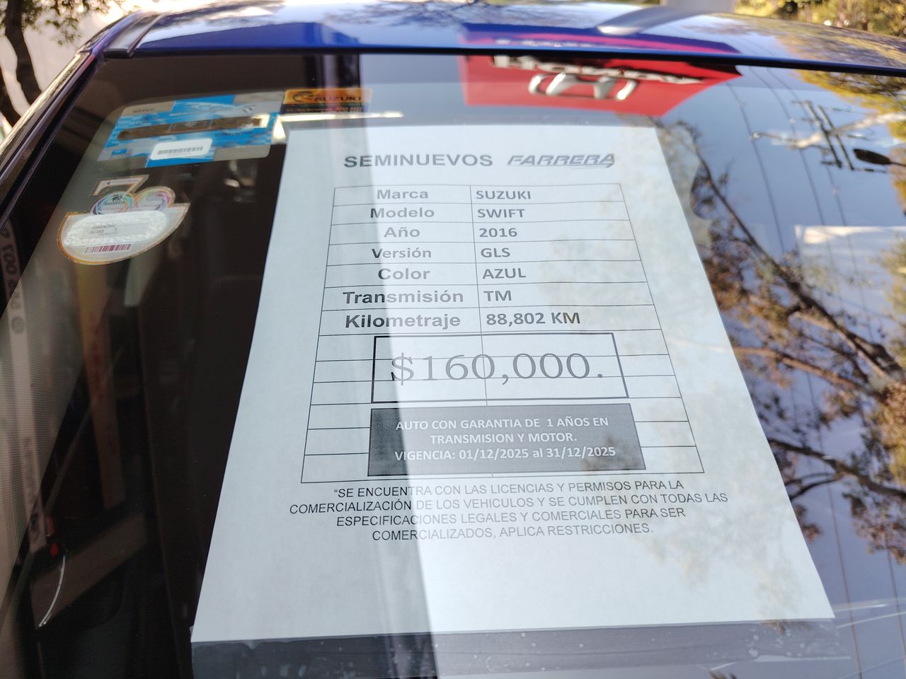 2016 Suzuki Swift 1.4 Gls Mt