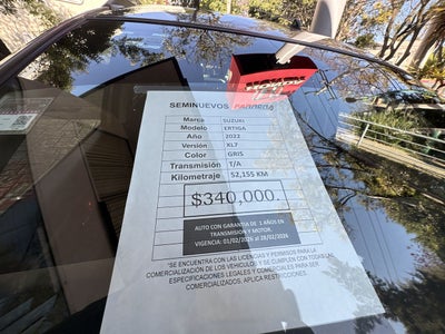 2022 Suzuki Ertiga 1.5 XL7 At