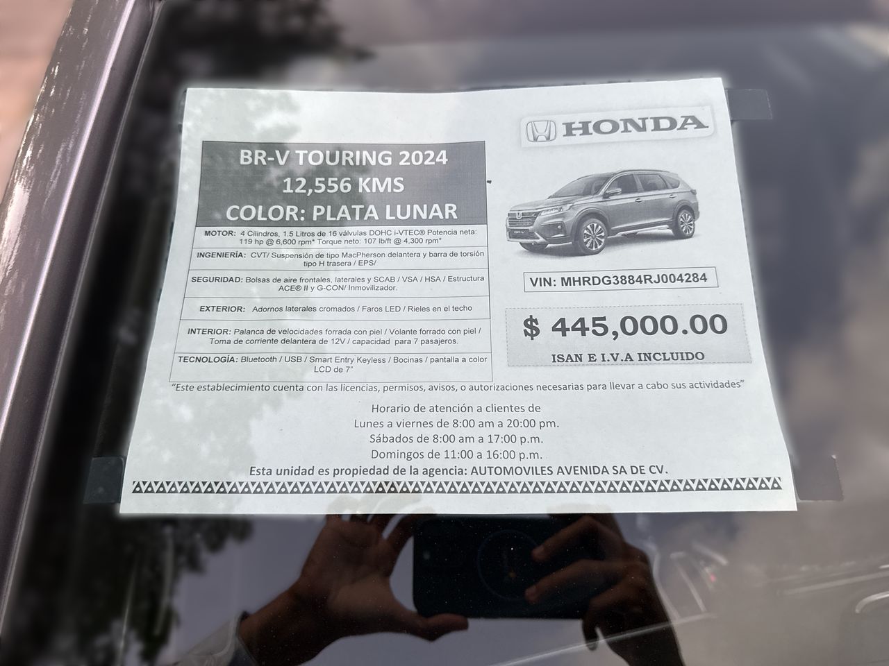 2024 Honda BR-V 1.5 Touring At