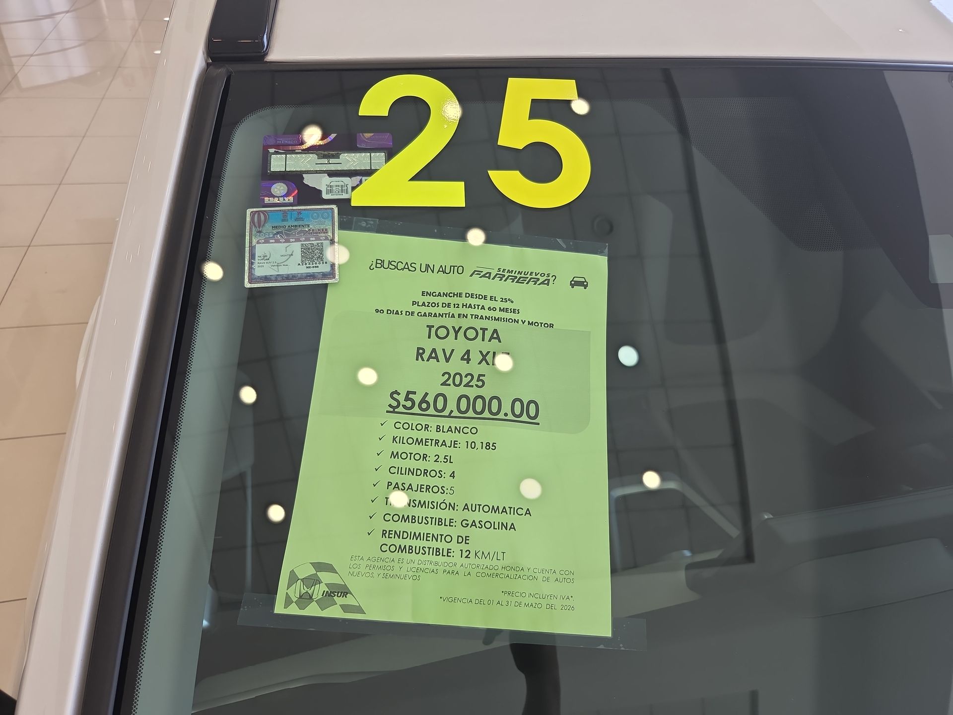 2025 Toyota RAV4 2.5 Xle At