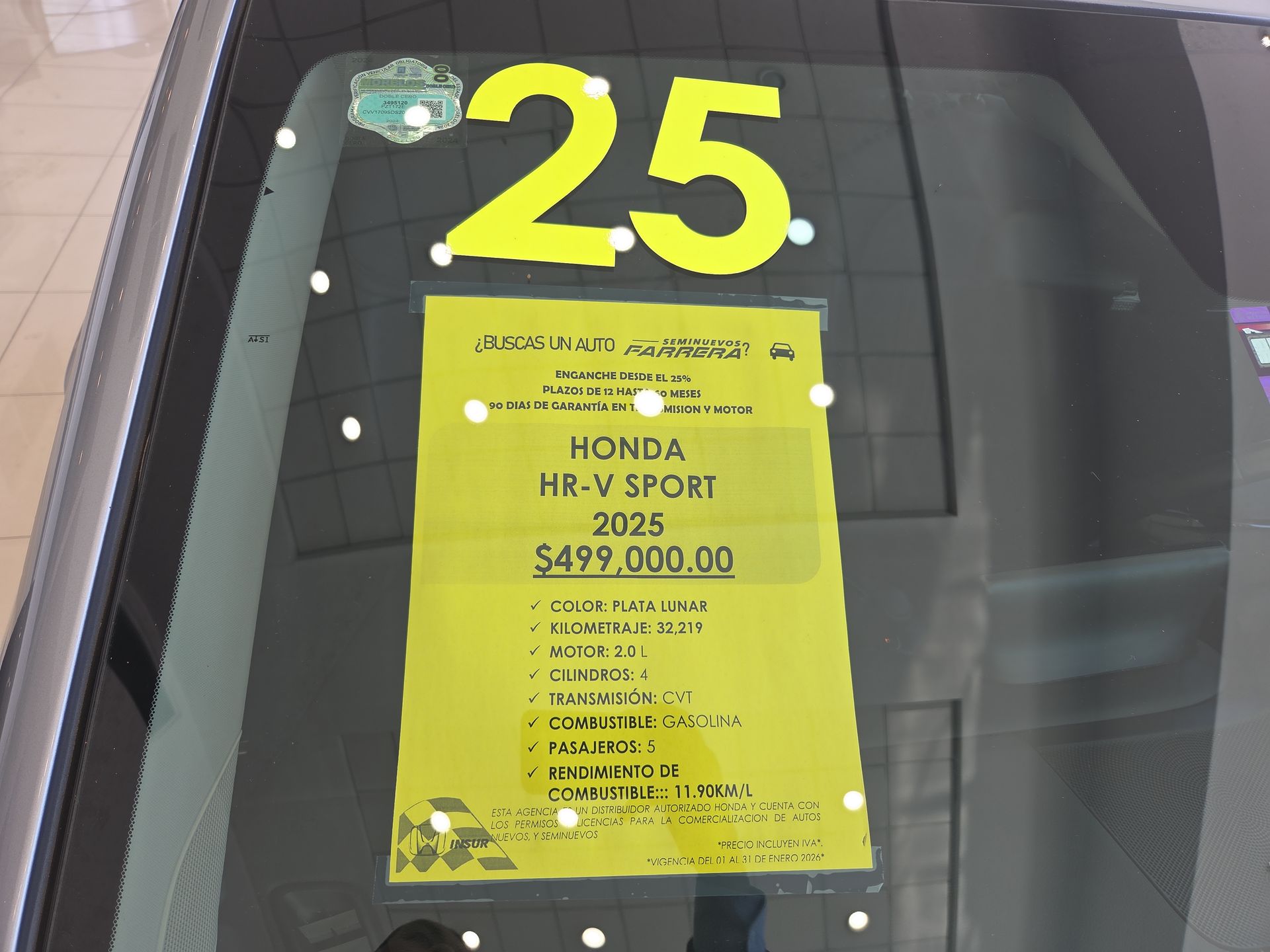 2025 Honda HR-V 2.0 Sport At