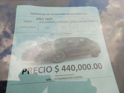 2024 Toyota Corolla 2.0 Se At