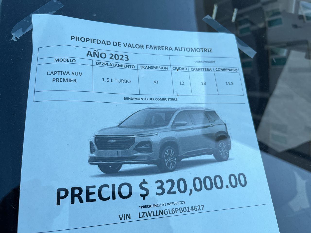 2023 Chevrolet Captiva 1.5 Premier At