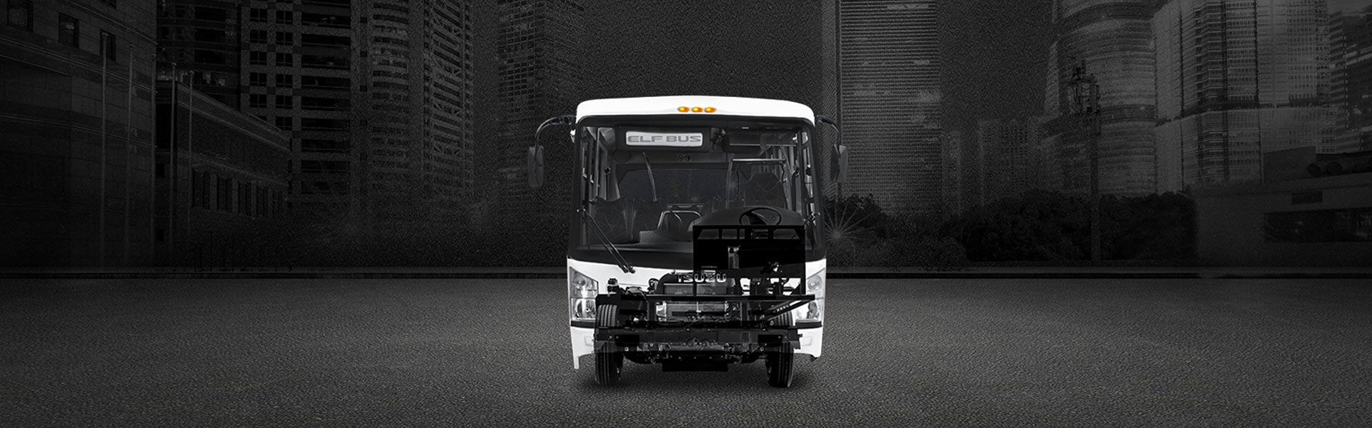 ISUZU ELF 600 BUS Banner