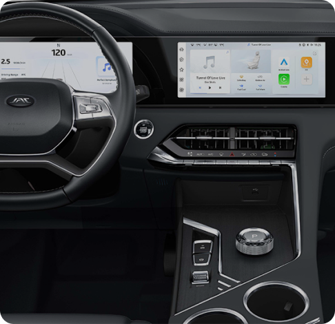 Pantalla multimedia vertical 10.4" con Apple CarPlay ™ & Android Auto™