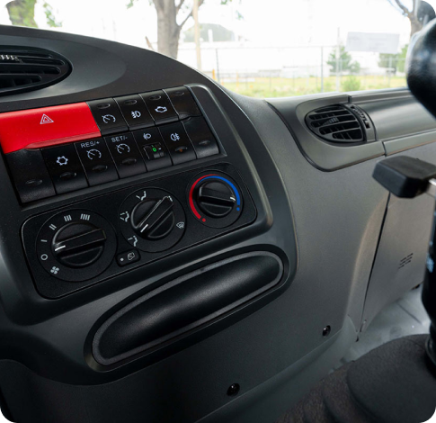 Volante forrado en tacto piel